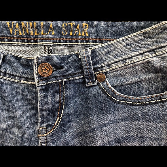 Vanilla Star, Medium Wash Boot Cut Jeans EUC 5 - Picture 8 of 8